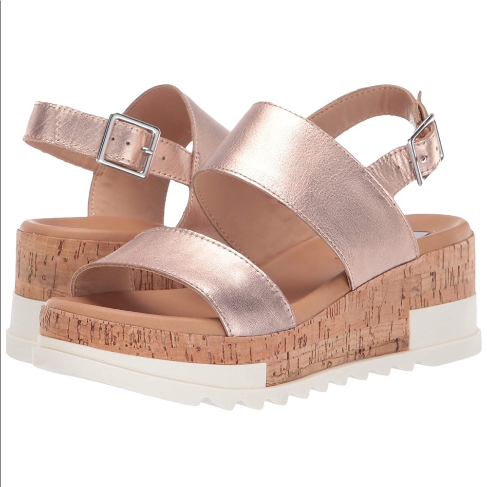 Steve Madden Brenda Sandals - Rose Gold